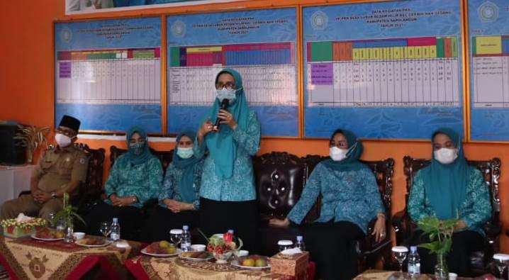 Hj. Iin Kurniasih Sudirman Supervisi ke Kabupaten Sarolangun